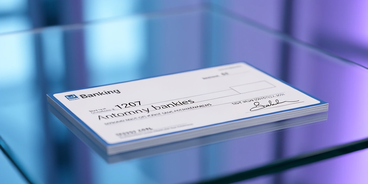 Anatomy of a banking check