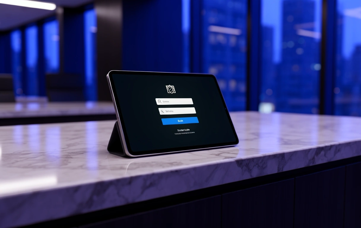 Professional banking environment